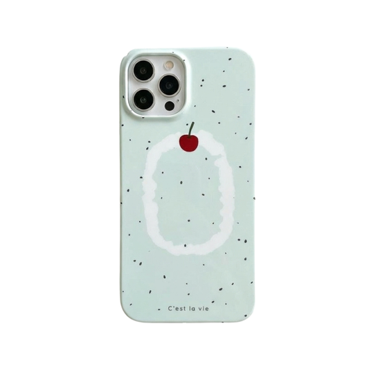 Cherry Mint iPhone Case