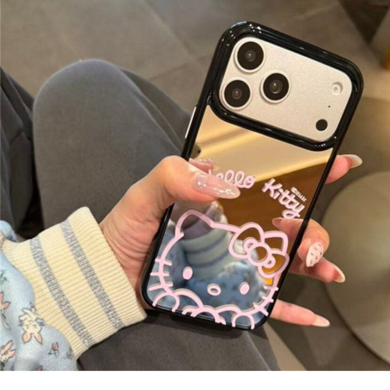 Kawaii Hello Kitty Mirror Phone Case
