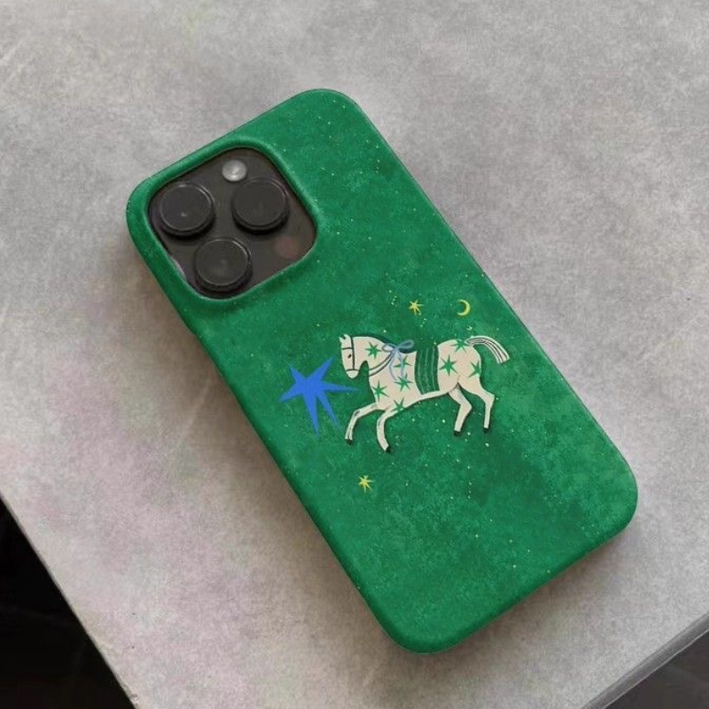 Magical Unicorn Green iPhone Case
