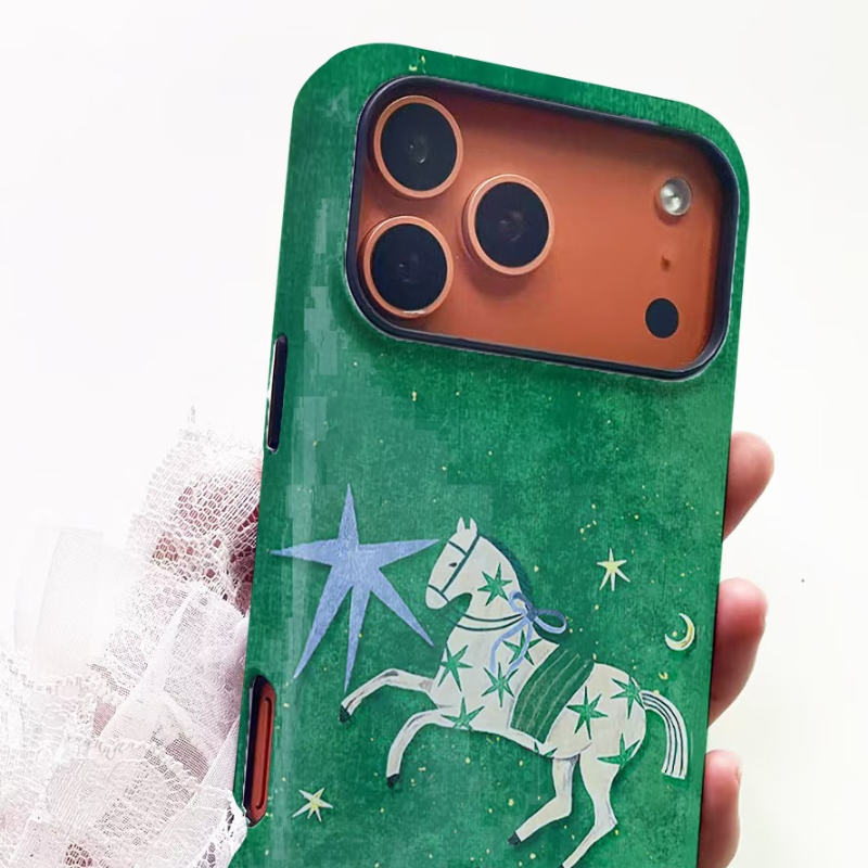 Magical Unicorn Green iPhone Case