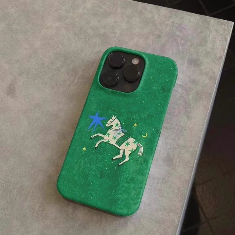 Magical Unicorn Green iPhone Case