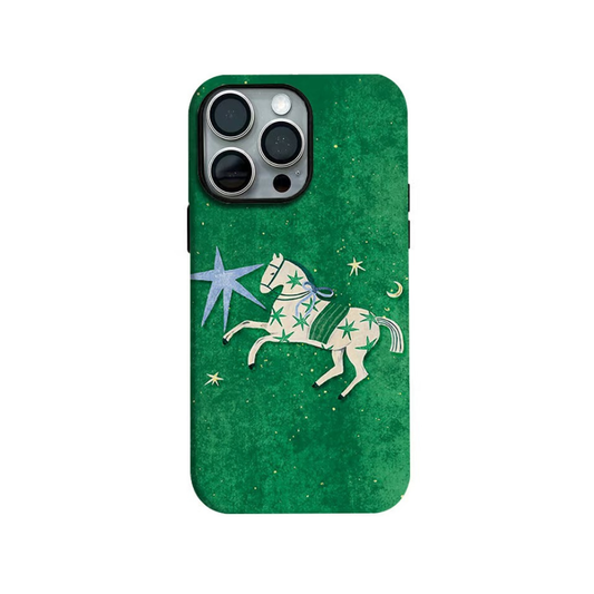 Magical Unicorn Green iPhone Case