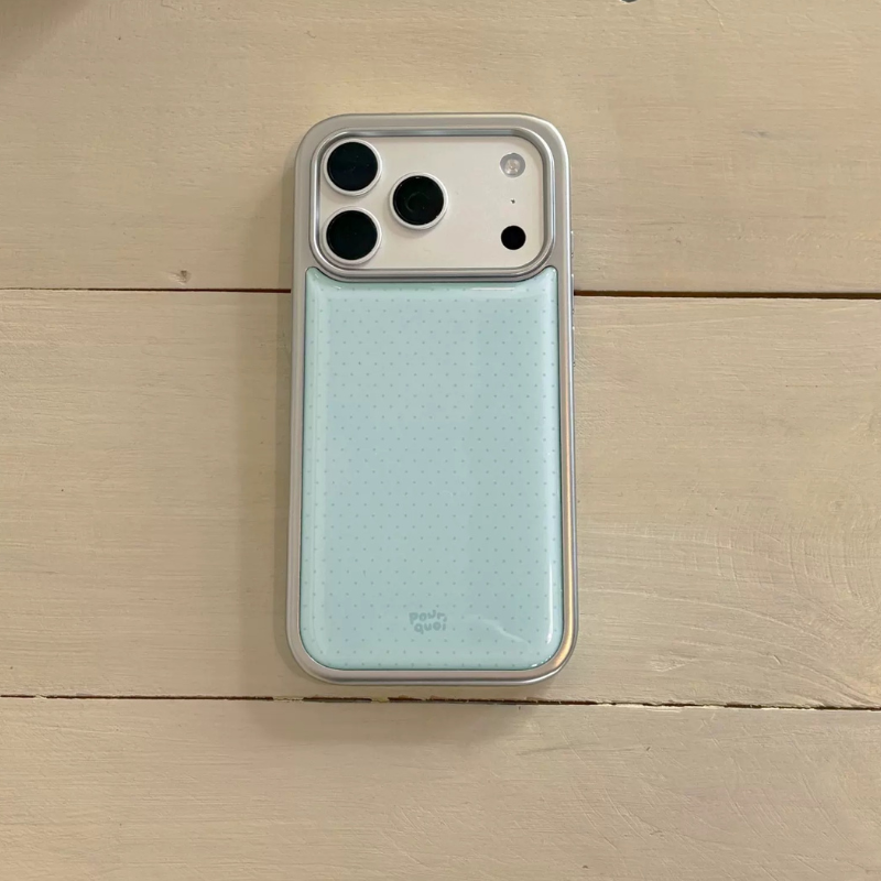 Soft Blue iPhone Case